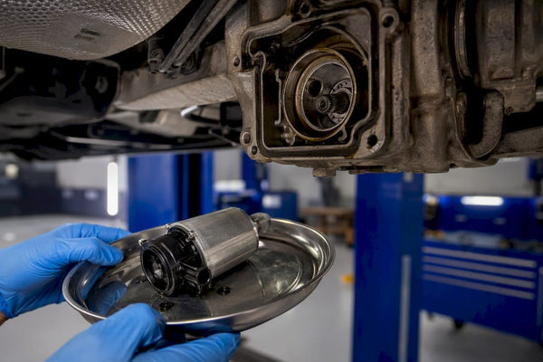 AWD coupling housing during pump replacement