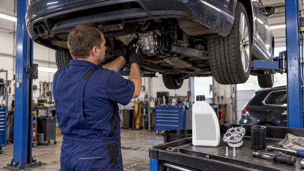Passat 4Motion undergoing Haldex service