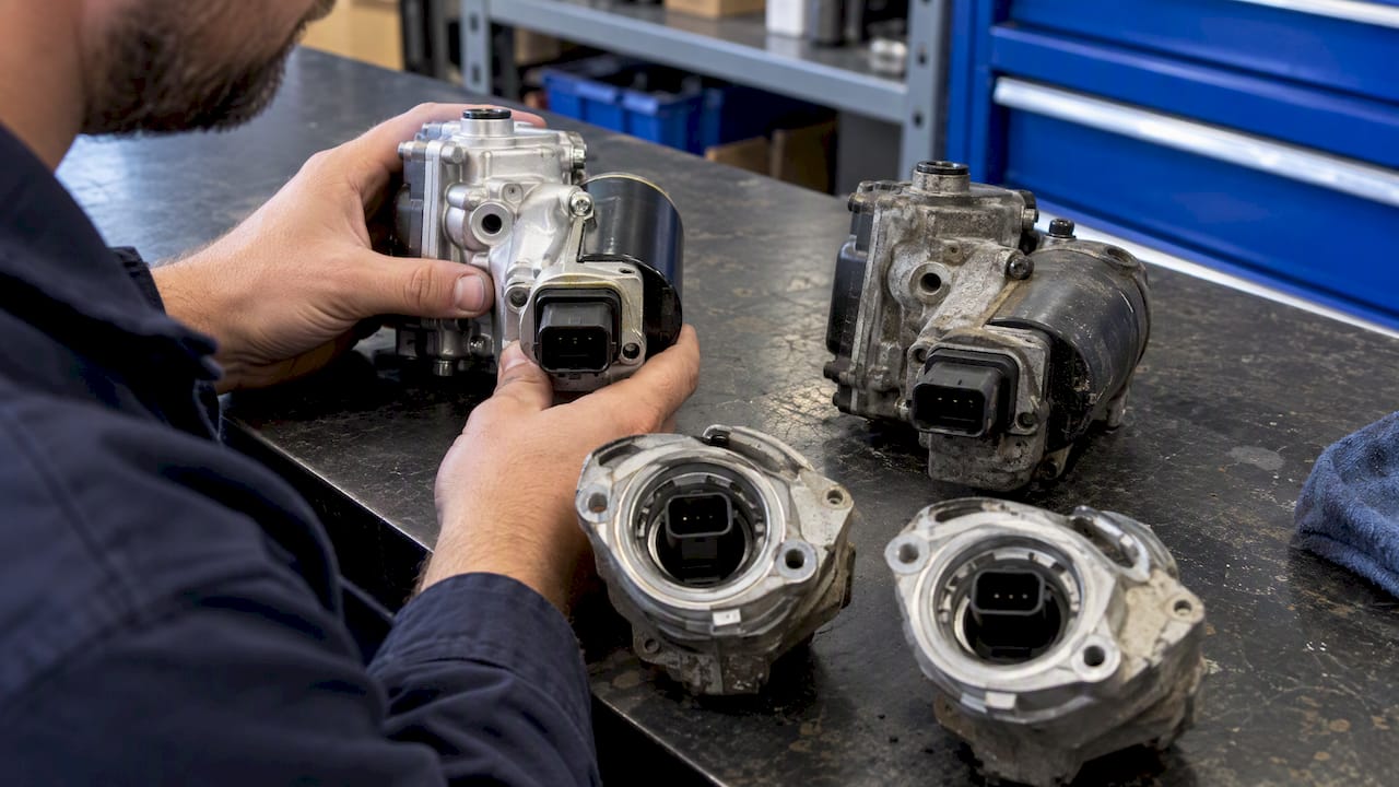 Haldex AWD pump connector compatibility check