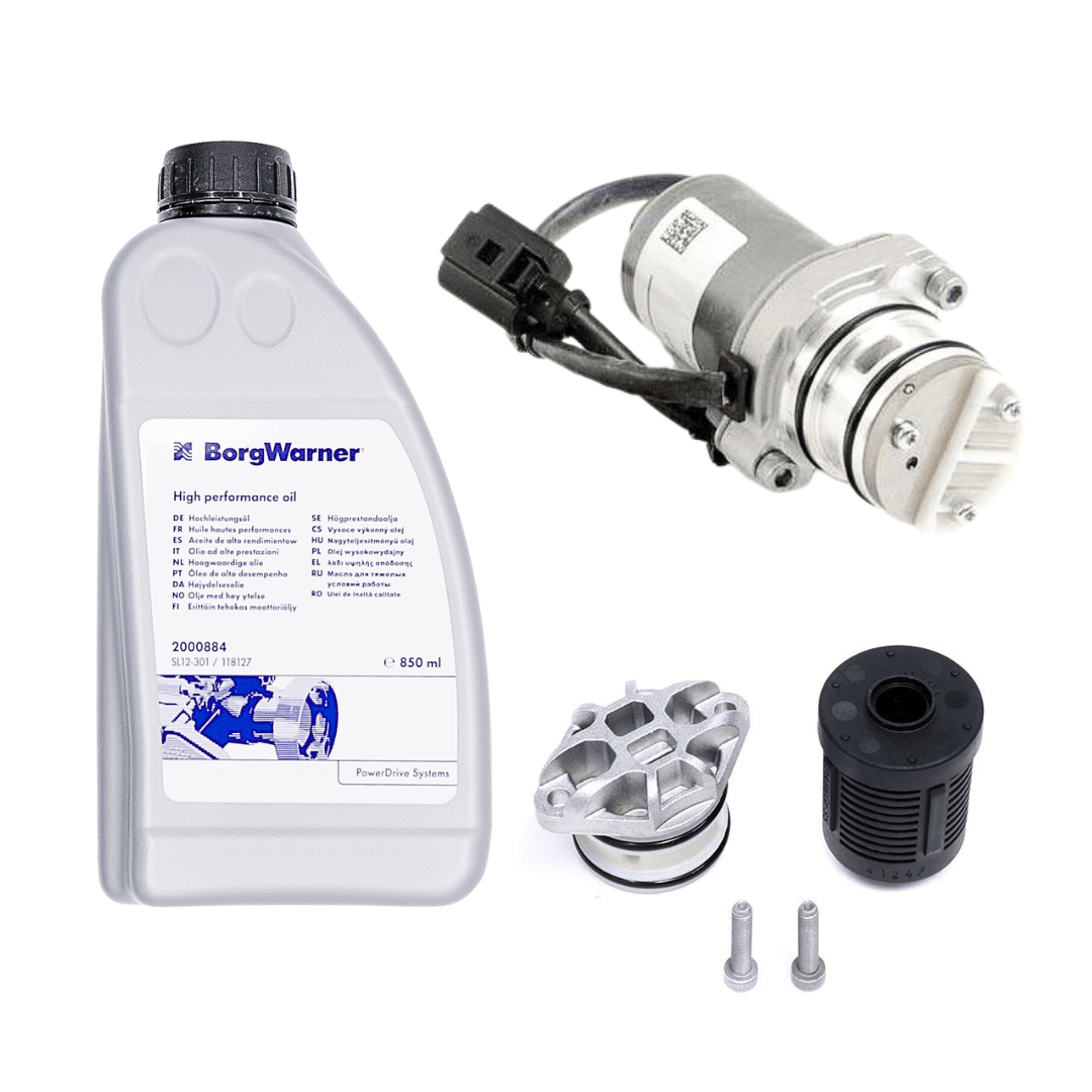 0AY598549A AWD pump, 111358 filter, oil 4 gen kit for Haldex