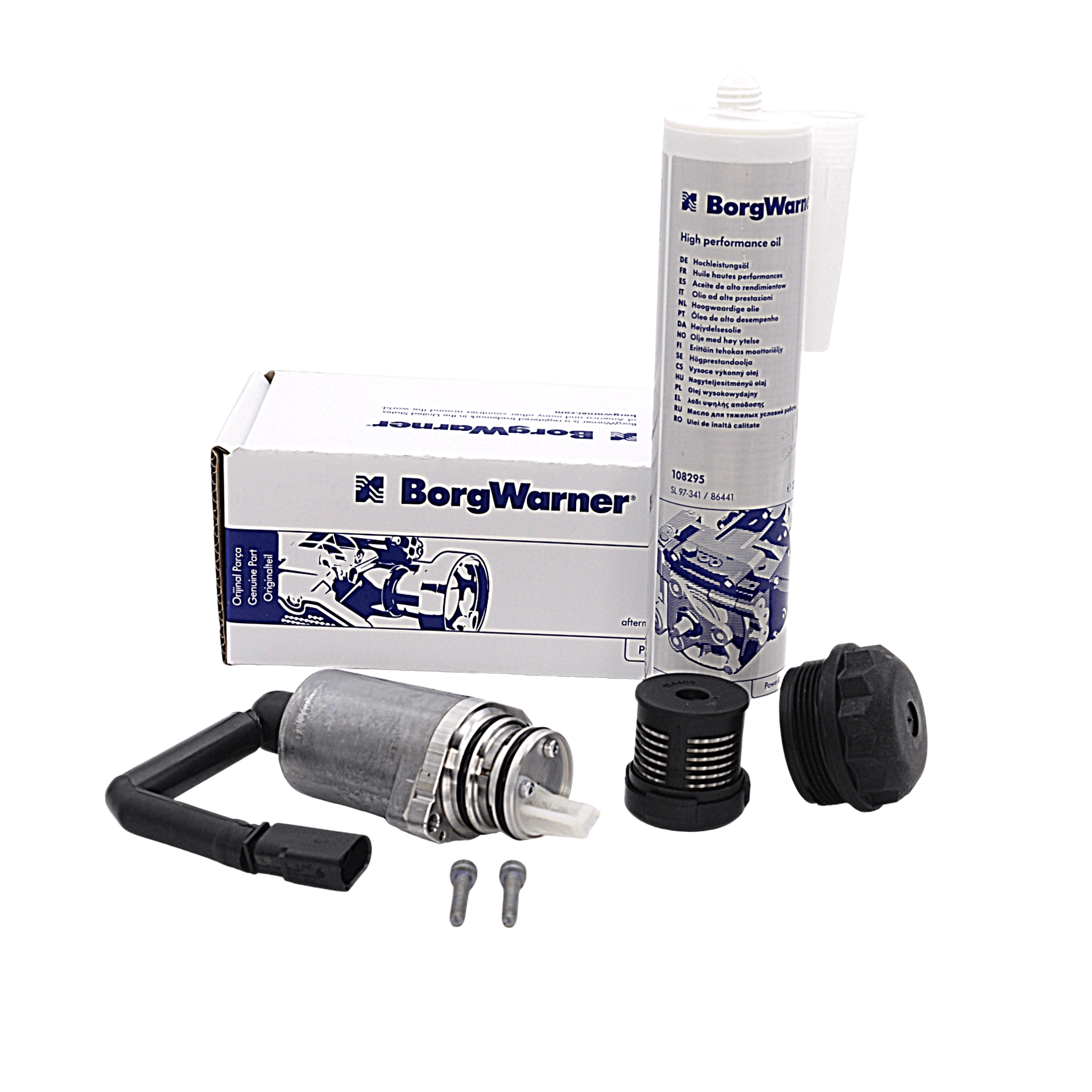 02D525557 pump & filter 02D525558A & Borgwarner oil